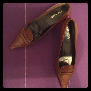 Prada Leather Pumps
